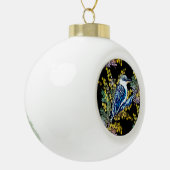 Kookaburra Keramik Kugel-Ornament (Links)