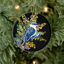 Kookaburra Keramik Ornament