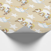 Kookaburra Nativity Geschenkpapier (Ecke)