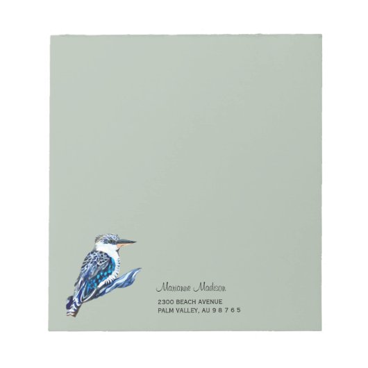 Kookaburra Notizblock (Vorderseite)
