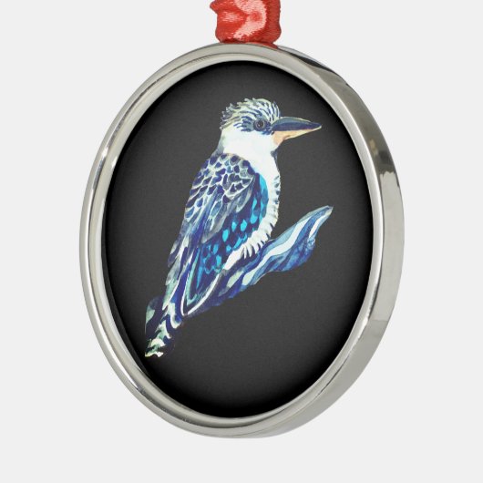 Kookaburra Ornament Aus Metall (Links)