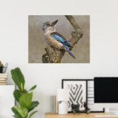 Kookaburra Print Poster (Heimbüro)