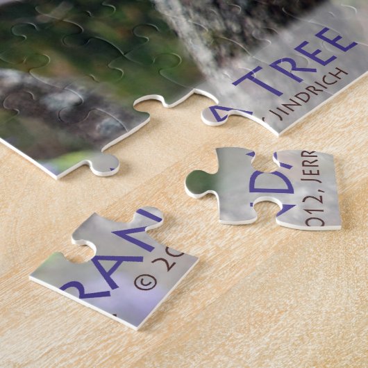 Kookaburra und Jacaranda Puzzle (Seite)