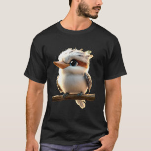Kookaburra-Vogel Australische Vögel Niedlich Lache T-Shirt