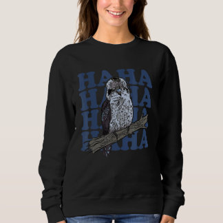 Kookaburra-Zitat für einen Kookaburarlüfter und Vo Sweatshirt