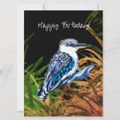 Kookaburra zum Geburtstag Feiertagskarte (Vorderseite)