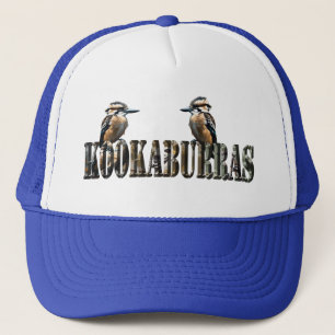 Kookaburras ist das Wort aus Kookaburras, Truckerkappe