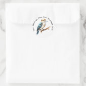 Kookerburra Runder Aufkleber (Tasche)