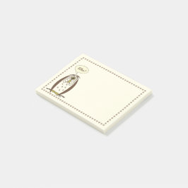 Kooky Cartoon Owl Heftrahmen Post-it Klebezettel