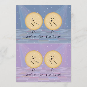 Kooky Cookies Schneidbare Valentinskarten Lila Bla Dankeskarte