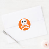 Kooky Googley Mit Augen Skull Halloween Sticker (Umschlag)