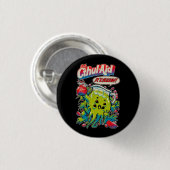 Kool Aid, Kool-aid Cult Inspiriert Fan Button (Vorne & Hinten)