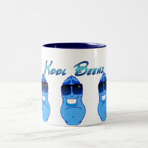 Kool Beenz Meisterstück großes Blau Zweifarbige Tasse