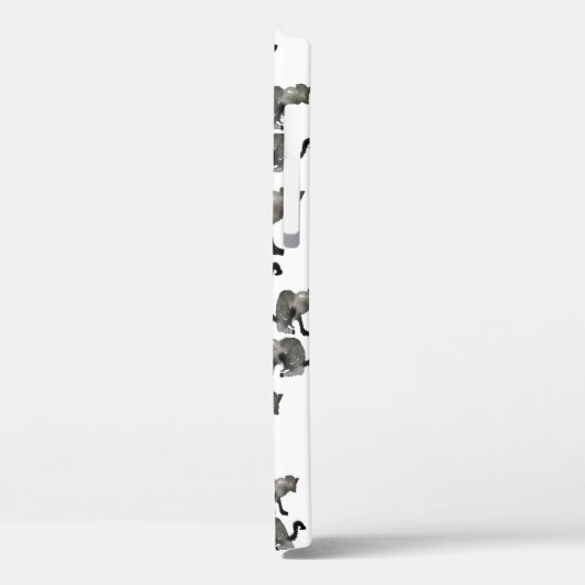 Kool Black Water Kitty Cat Case-Mate iPhone Hülle (Rückseite / Links)