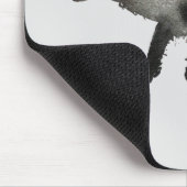 Kool Black Water Kitty Cat Mousepad (Ecke)