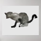 Kool Black Water Kitty Cat Poster (Vorne)