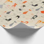 Kool Kat Wrapping Paper Geschenkpapier (Ecke)