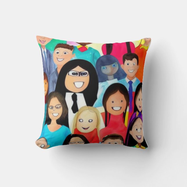 Kool Kids Kissen (Vorderseite)