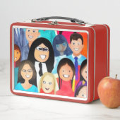 Kool Kids Metall Brotdose (Beispiel)