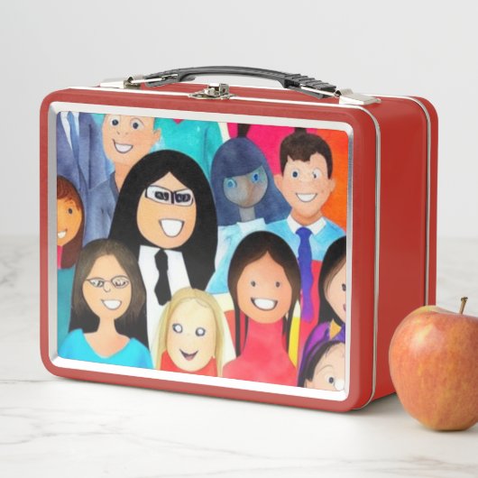 Kool Kids Metall Brotdose (Beispiel)