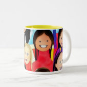 Kool Kids Zweifarbige Tasse (VorderseiteRechts)