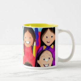 Kool Kids Zweifarbige Tasse