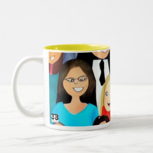 Kool Kids Zweifarbige Tasse (Links)