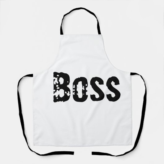 Kool Minimalist Boss apron Schürze (Vorderseite)