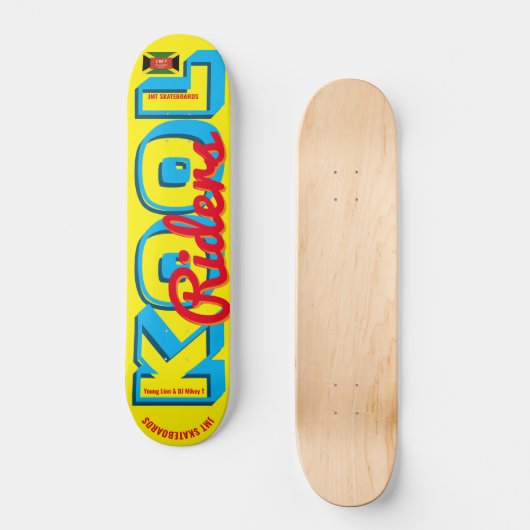 KOOL RIDERS JMT 7 3/4" Skateboard Deck (Vorderseite)