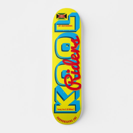 KOOL RIDERS JMT 7 3/4" Skateboard Deck (Vorne)