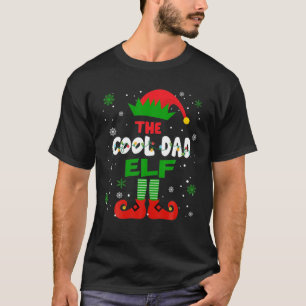 Kool Vater Elf Christmas Funny Family Pajama Match T-Shirt