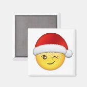 ***KOOL WINKING SANTA*** MAGNET FÜR IHN ODER SIE (Vorderseite/Rückseite)