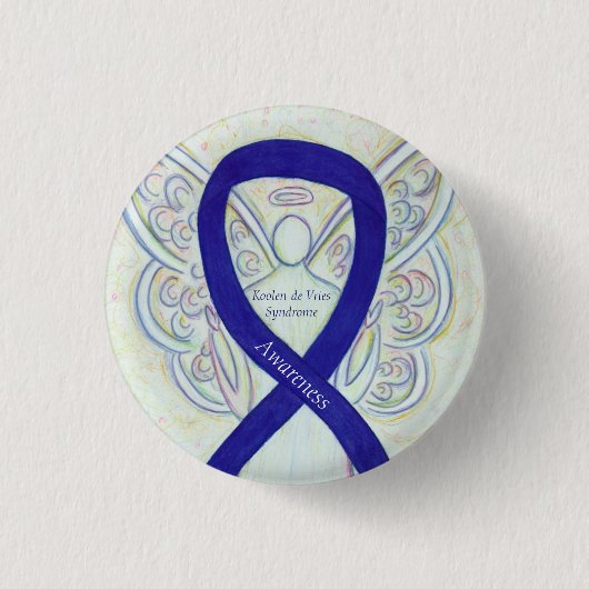 Koolen-de-Vries-Syndrom Button (Vorderseite)