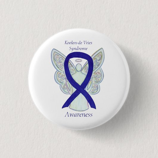 Koolen-de-Vries-Syndrom Button (Vorderseite)