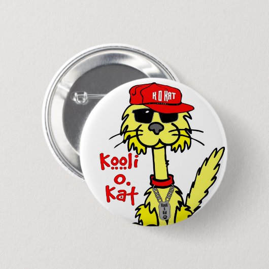 Kooli O. Kat - Knopf Button (Vorne & Hinten)