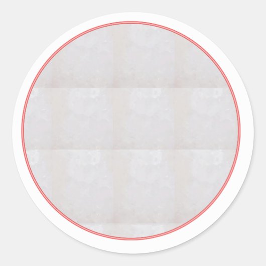 KOOLshade STICKER's BORDER - Gruß Lables XMAS Runder Aufkleber (Vorderseite)