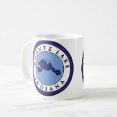 Koontz See, Indiana Kaffeetasse (Vorderseite Links)