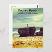 Koonya Beach, Mornington Halbinsel, Victoria, Aus Postkarte (Vorne/Hinten)