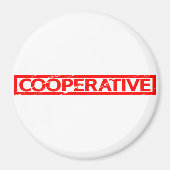 Kooperative Briefmarke Magnet (Vorne)