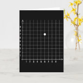 Koordinate (6,7) Lustiger Mathematiklehrer 67 Math Karte (Gelbe Blume)