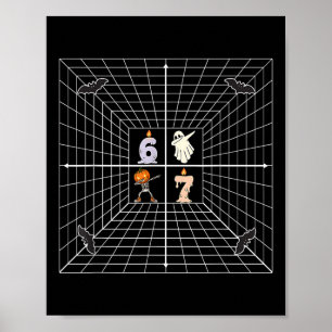 Koordinate 6 7 Lustiges Mathe-Lehrer-Meme Wissensc Poster