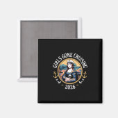 Koordinate 6 7 Lustiges Mathelehrer-Meme Halloween Magnet (Vorderseite/Rückseite)