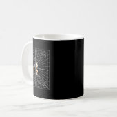 Koordinate 6 7 Lustiges Mathelehrer-Meme Wissensch Kaffeetasse (Vorderseite Links)