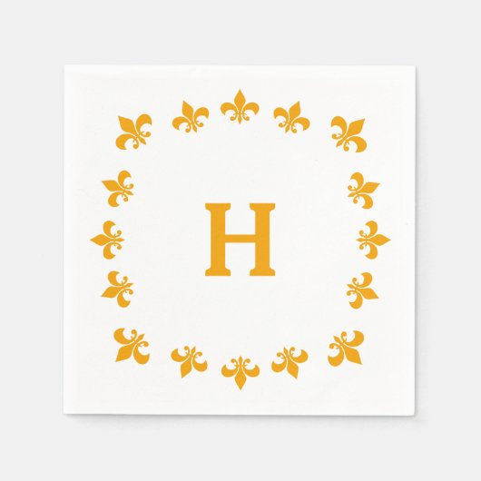 Koordinate der Nutcracker-Lilie Serviette (Vorderseite)