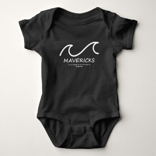 Koordinate Mavericks Baby Strampler (Vorderseite)