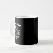 Koordinate Sechs Sieben Trendy 6 7endy Retro Groov Kaffeetasse (Vorderseite Links)