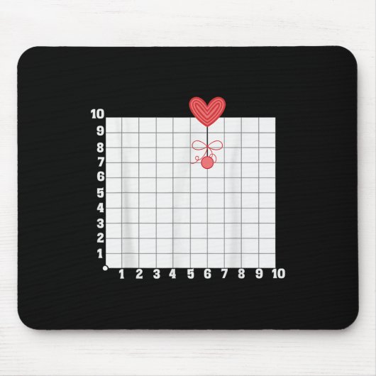 Koordinate Sechs Sieben Trendy 6 7endy Retro Groov Mousepad (Vorne)