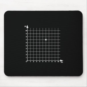 Koordinate Sechs Sieben Zahl Gen Alpha Slang 6 7 T Mousepad
