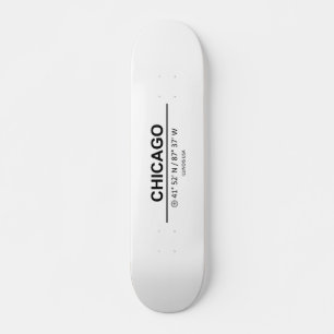 Koordinaten Chicago Skateboard