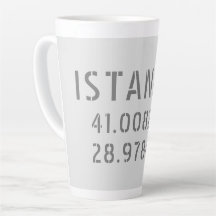 Koordinaten für Breite und Länge von Istanbul